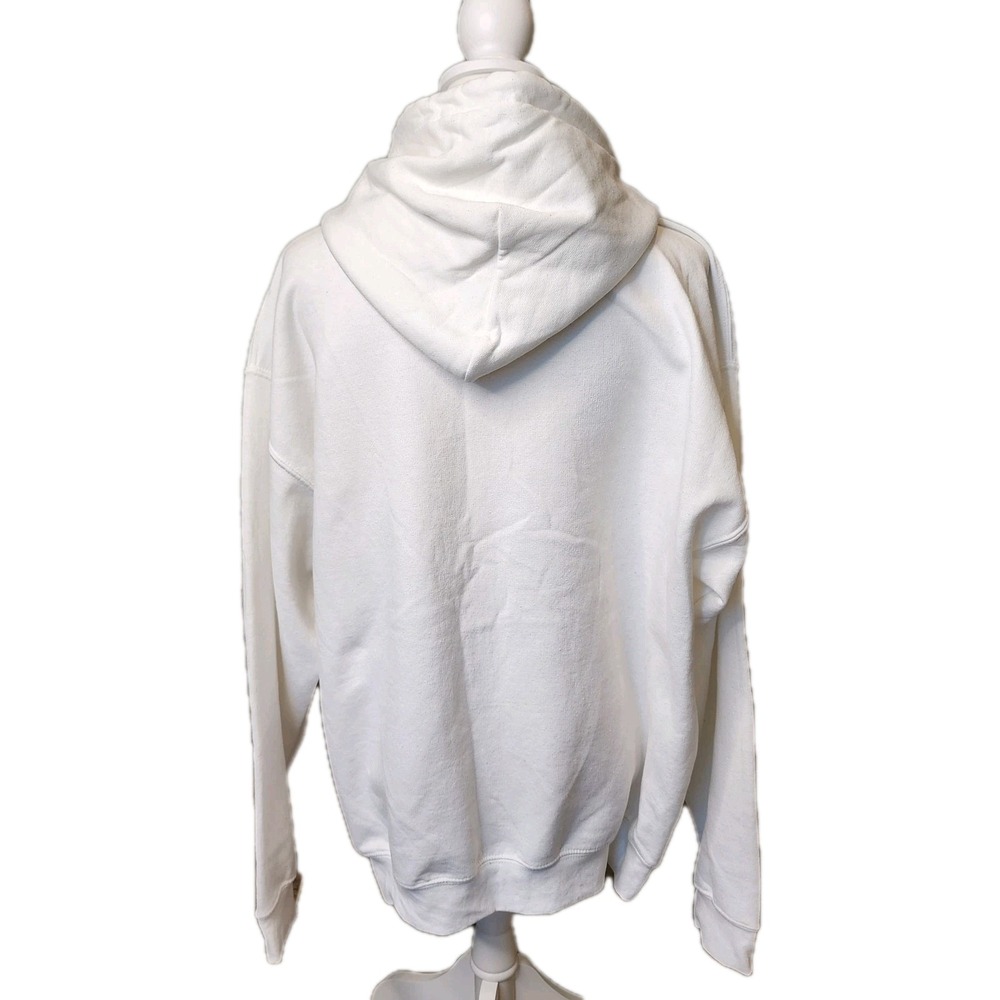 Proud Navy Mom‎ Hoodie Sweatshirt Womens Large White Gildan Pouch Military Pride - Picture 2 of 10